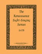 The Renaissance Sight-Singing Series Digital File Reproducible PDF cover